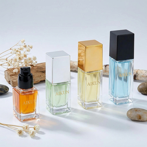 Aikun 4 <b>Bottle</b> Luxury Glass Natural Scent Eau De Parfum <b>Perfume</b> Gift Set for Women Men Retail Fragrance Counter Display Pack - Product Image 2