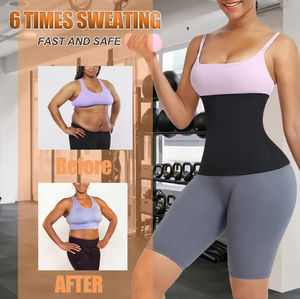 Julyfit Vêtements de sauna pour femmes Débardeur à la taille Débardeur d'exercice Tummy Tuck pour femmes Shapewear - Product Image 4