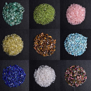 Pierre d'améthyste en morceaux de cristal écrasé Quartz pierres de forme irrégulière pour la maison pierres décoratives Vases plantes succulentes - Product Image 6