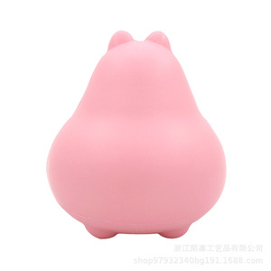 Pu Fidget Toy Pig Pink Slow <b>Rebound</b> Stress Relief Animal Figurine For Kids 8 13 Years Unisex - Product Image 5