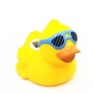 Superficie lisa de seguridad lindo pato de goma en forma de baño juguetes flotantes Digital Baby Shower temperatura del agua termómetro de baño - Product Image 2