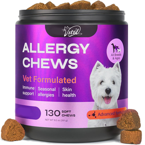 Gâteries à mâcher OEM pour chiens allergies démangeaisons de la peau huile de graines de chanvre curcuma quercétine suppléments immunitaires soulagement saisonnier des allergies - Product Image 5
