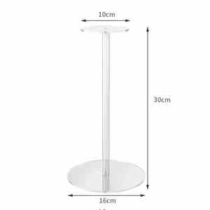 Mũ trong suốt lưu trữ giá vuông Acrylic Mũ bóng chày hiển thị chủ rõ ràng Acrylic hat là viết tắt của hiển thị - Product Image 6