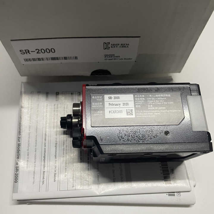 KEYENCE SR-2000 Barcode/qr 1D/2D Code Reader - Reliable