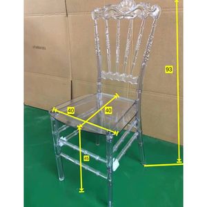 เก้าอี้จัดเลี้ยงเก้าอี้จัดเลี้ยงพลาสติกเรซินใสใสใสใสใสมีเรซินเก้าอี้จัดเลี้ยงสำหรับงานอีเว้นท์ - Product Image 4