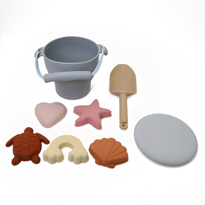 Ensemble de plage en Silicone pour bébé, jeu d'<span class=keywords><strong>eau</strong></span> de bain, jouets de <span class=keywords><strong>bac</strong></span> <span class=keywords><strong>à</strong></span> <span class=keywords><strong>sable</strong></span> pour enfants, Protection de l'environnement, offre spéciale - Product Image 3