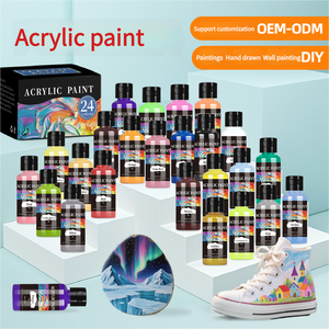 OSBANG Vente directe d'usine Ensemble de pigments à base d'eau pour la peinture pour enfants et l'art acrylique d'<span class=keywords><strong>artiste</strong></span> sur cuir - Product Image 4