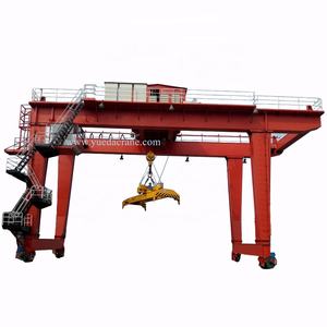 Grue de manutention de conteneurs GJM 40 ou 50 tonnes avec épandeur de conteneurs - Product Image 1