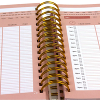 Fabricant d'usine Carnet de notes avec impression du logo en relief de l'agenda de travail quotidien de luxe Carnets de notes personnalisés avec pages personnalisées