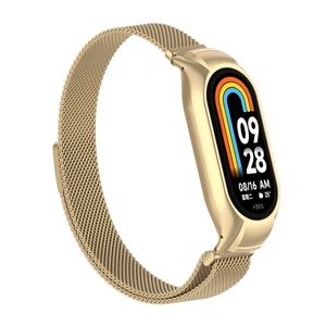 ODM holdmi สายนาฬิกาแม่เหล็กซีรีส์80103, 40สี Milanese miband 8 United <span class=keywords><strong>One</strong></span> <span class=keywords><strong>Piece</strong></span> สำหรับ band 8 - Product Image 3