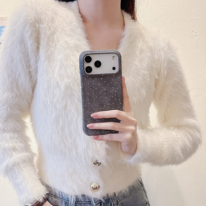 Custodia <span class=keywords><strong>per</strong></span> <span class=keywords><strong>iPhone</strong></span> 17 Pro Max di Lusso con Diamanti Bling, Semi-Incassata, Antiurto, con Glitter e Strass, <span class=keywords><strong>per</strong></span> Donna - Product Image 5