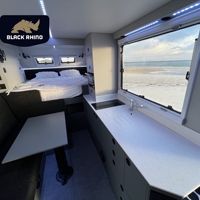 Caravane Australian Standard Camper Tralier à vendre Australie Fabriqué en Chine Fabricants Turquie Rétro
