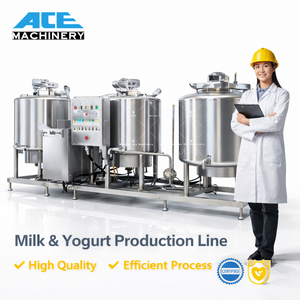 1000 Liters Milk Production Line Flavored Milk Production Line - Product Image 1