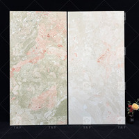 Carreaux en porcelaine aspect pierre naturelle de qualité supérieure 1200X600mm Effet marbre vert pastel pour carreaux de salle de bain Carreaux de sol commerciaux