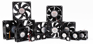 DC Quạt Trục 20Mm 40Mm Để 120Mm 4010 8025 9225 12038 12V 24V 48V Bóng Mang Trục Quạt Làm Mát 80X80X25 Mát Người Hâm Mộ - Product Image 3