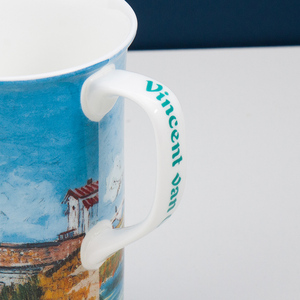 Mug à café en céramique de grande taille 500 ml en porcelaine fine de bonne qualité, Vincent <span class=keywords><strong>Van</strong></span> <span class=keywords><strong>Gogh</strong></span> - Product Image 5