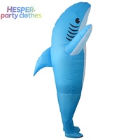 Costume gonflable HESPER Underwater World, drôle, pour adultes, unisexe, en polyester, ensemble de cosplay, nouveauté