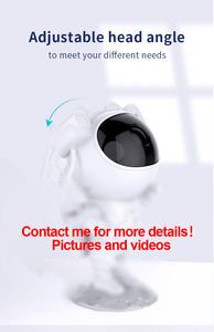 QINGYANG Lampe de bureau LED RVB moderne Projecteur d'étoiles personnalisé avec télécommande Veilleuse étoilée Nouveauté Ombre Design - Product Image 5