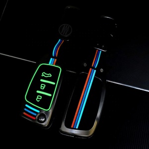 Funda protectora para llave de coche, accesorio de alta <span class=keywords><strong>calidad</strong></span>, 3 botones, para Geely Coolray 2003-2012 Atlas Boyue - Product Image 2