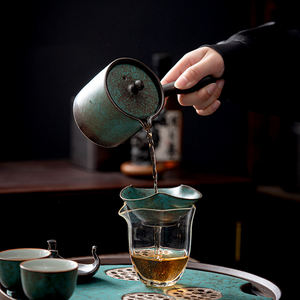 ชุดถาดชาเซรามิครูปทรงกลมลายดอก<span class=keywords><strong>บัว</strong></span> พร้อมที่เก็บน้ำ ชุดกงฟูครบชุดสำหรับพิธีชงชาที่บ้าน สำนักงาน ห้องนั่งเล่น - Product Image 3