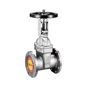 High Quality Water Company DN50mm-DN300 304 Stainless Steel Soft Seal Manual Gate Valve
