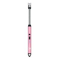 Briquet électrique à arc rechargeable OEM coupe-vent flexible à longue portée avec USB-C pour cadeaux, bougies, cuisinières à gaz et barbecues