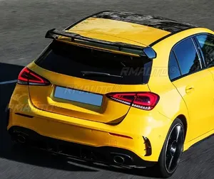 สปอยเลอร์ติดหลังคาหลังรถสปอยเลอร์สำหรับ Mercedes W176 W177 Benz A220 A200 A180 A250 A260 AMG A45 2012-2018 - Product Image 4