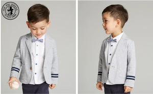 <span class=keywords><strong>Manteau</strong></span> épais pour garçon, blazer scolaire, <span class=keywords><strong>manteau</strong></span> d'hiver pour enfants, costumes personnalisés pour petit garçon, veste scolaire uniforme - Product Image 5