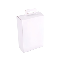 Boîte d'emballage en papier pour câble de chargeur de téléphone portable et batterie externe, personnalisée et imprimée directement en usine, avec insert en papier