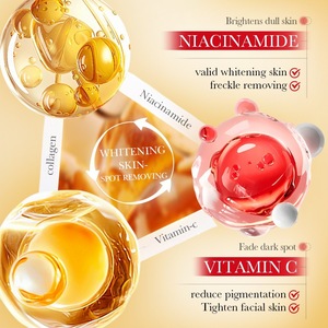 SADOER Set de 6 Piezas con Ácido Kójico, Cúrcuma y Colágeno para Blanquear, Eliminar Manchas e Iluminar la Piel, Caja de Regalo con Limpiador, Tónico, Suero y Crema - Product Image 3