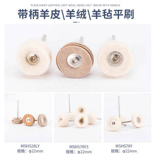 Brosses plates dentaires en acier et fibre, petites brosses à poils de sanglier noirs, feutre de laine, brosses à bol, polissage et nettoyage des dents, équipement dentaire - Product Image 6