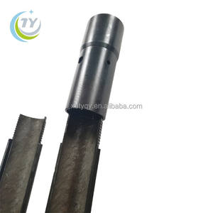 2 इंच स्ट टाइप स्प्लिट चम्मच सैपलर के साथ अच्छी तरह से ड्रिलिंग उपकरण कार्बन स्टील जाली 0.6 मीटर लंबाई 1 टुकड़ा - Product Image 3