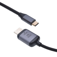 Câble d'alimentation HD 4K qualité type-c à DP mâle USB-C 60Hz charge rapide transmission de synchronisation de données 1.8m cordon pour téléphone TV ordinateur portable