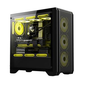 Caja <span class=keywords><strong>de</strong></span> <span class=keywords><strong>PC</strong></span> para Juegos <span class=keywords><strong>de</strong></span> Alto Flujo <span class=keywords><strong>de</strong></span> Aire - Compatible con ATX/M-ATX, Capacidad para 12 Ventiladores, Refrigeración Líquida <span class=keywords><strong>de</strong></span> 360° Lista para Tarjetas Gráficas Serie 50 - Product Image 6