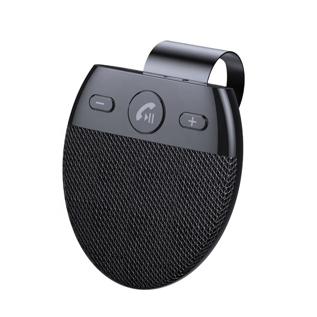 Louder Speaker Handsfree Car Kit Wireless Speakerphone Two Phones siri Voice Car bluetooth Handsfree