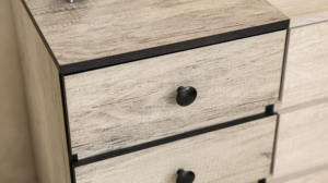 Mobilier moderne pour la chambre à coucher à prix compétitif Table de chevet en panneaux de particules Nouvelle arrivée Armoire de rangement de chevet - Product Image 3