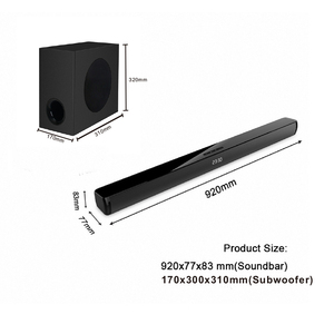 Samtronic <span class=keywords><strong>2023</strong></span> Offre Spéciale <span class=keywords><strong>barre</strong></span> <span class=keywords><strong>de</strong></span> <span class=keywords><strong>son</strong></span> tv avec caisson <span class=keywords><strong>de</strong></span> basses sans fil surround <span class=keywords><strong>barre</strong></span> <span class=keywords><strong>de</strong></span> <span class=keywords><strong>son</strong></span> filaire et sans fil fot tv caisson <span class=keywords><strong>de</strong></span> basses en bois - Product Image 6