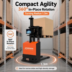 Chariot élévateur intelligent compact pour entrepôt AMR |   Chariot élévateur intelligent compact OEM, chariot élévateur automatique AGV, robot chariot élévateur - Product Image 3