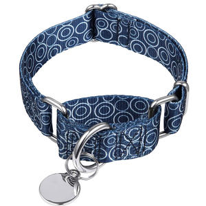 Collar de perro integrado, logotipo de patrón personalizado, etiqueta de Metal ajustable, fábrica al por mayor - Product Image 3