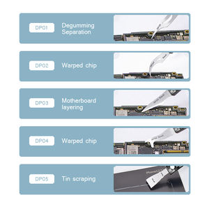 QIANLI DP شفرة يدوية مصقولة يدويًا + مقبض من ألياف الكربون غير قابلة للإنزلاق للهاتف المحمول أدوات يدوية لإصلاح إزالة الصمغ - Product Image 5