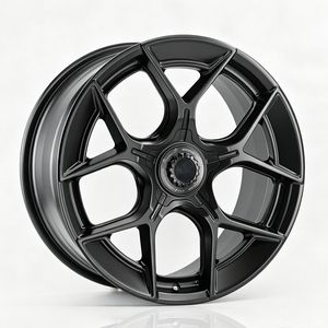 ขอบล้ออัลลอยฟอร์จโมโนล็อกแบบ ET30 20x8.5J สีดำด้าน5X114.3 CB64.5กำหนดเองล้อ EV สำหรับ Xiaomi <span class=keywords><strong>Su</strong></span> - Product Image 1