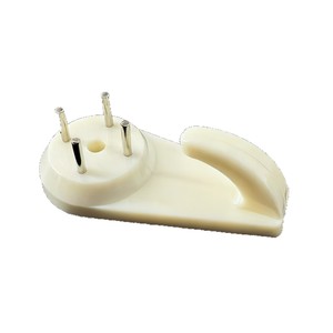 Medium Sized Abs Traceless <b>Nail</b> <b>Wall</b> Hanger Single Hook For Pictures Photo Frames Clocks Cement <b>Walls</b> 5-10kg Load Capacity - Product Image 3