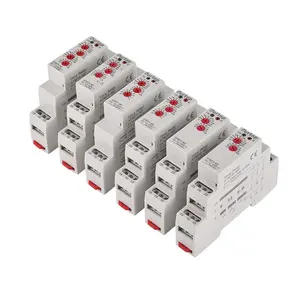 Boa Qualidade 18mm Mini LED Temporizador Digital Temporizador Delay Relay Controlando Interruptor de Ventiladores Tecnologia Ample Stock e Full Range