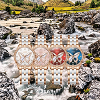 Usine de bijoux OEM ODM Ailang 8650, montre automatique pour femme, phase de lune creuse, bracelet 20 mm