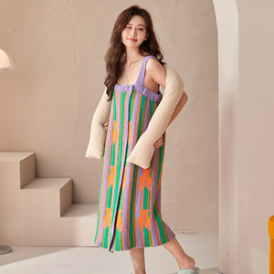 Nuova Collezione 2023: <span class=keywords><strong>Camicia</strong></span> <span class=keywords><strong>da</strong></span> <span class=keywords><strong>Notte</strong></span> Morbida Termica per Inverno/Autunno/Primavera, Abbigliamento <span class=keywords><strong>da</strong></span> Casa per <span class=keywords><strong>Donna</strong></span>, 100% Poliestere - Product Image 3