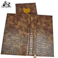 Protège-menu en cuir PU personnalisé avec reliure à vis dissimulée, prix professionnel pour restaurants, couleurs et textures personnalisables, impression interne facile