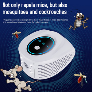 Repelente <span class=keywords><strong>de</strong></span> Roedores Ultrasónico Enchufable con <span class=keywords><strong>2</strong></span> Altavoces 360 °   Dispositivo Repelente <span class=keywords><strong>de</strong></span> Ardillas con Ondas <span class=keywords><strong>de</strong></span> Presión - Product Image 1