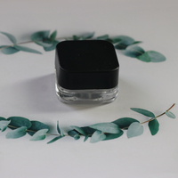 Meilleur prix Rond Cosmétique Petit 5g Mini Pot en Verre avec Couvercle Contenants de Baume Beurre à Lèvres Pots Cosmétiques Emballage avec Couvercle