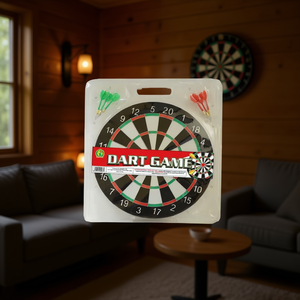 เกมปาลูกดอก 38 ซม. พร้อมลูกดอก สำหรับเล่นในร่มและกลางแจ้ง - Product Image 3