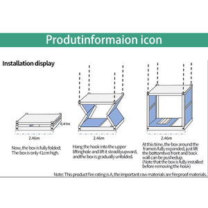 Chất Lượng Cao Kết Cấu Thép Prefab Chống Động Đất Gấp Nhà Cách Nhiệt Di Chuyển Nhà Container Gấp Nhà - Product Image 5
